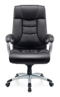 Изображение кресло gk george premium black экокожа черная